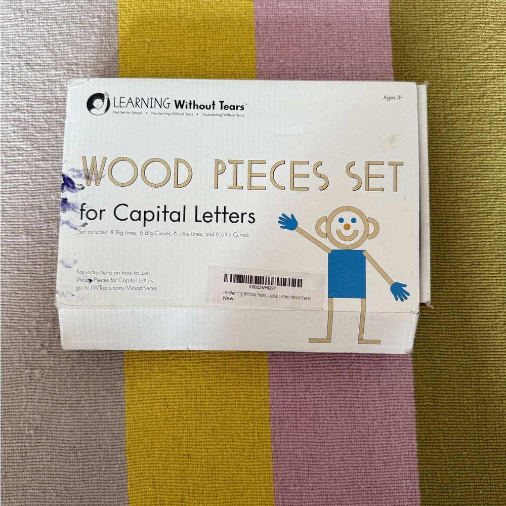 Learning Without Tears Wood Pieces Set